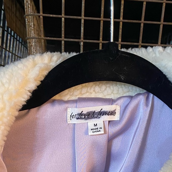 New! For Love And Lemons Cream Katrina Jacket Size Medium nbnn - Picture 3 of 10